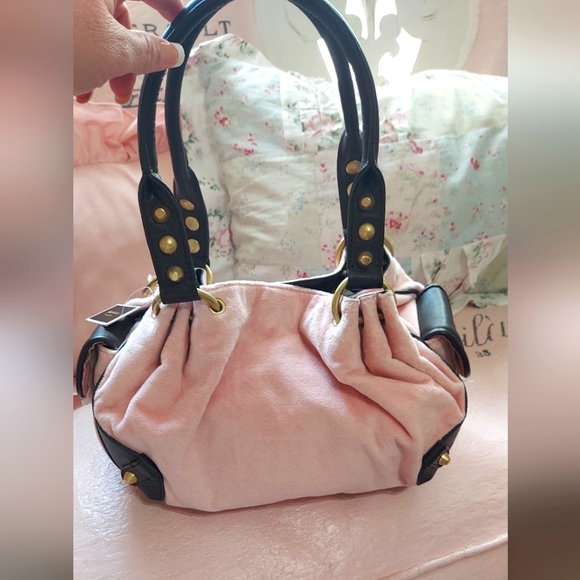 🎀 Rare Baby Pink Juicy Couture Bag - Picture 4 of 11